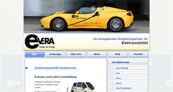 Desktop Screenshot of evera.eu